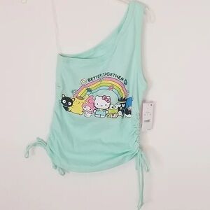 Hello Kitty Aqua Kids Tank Top